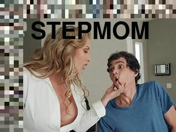 Horny Stepmom Eva Notty - Busty Study Buddy - hardcore with cumshot