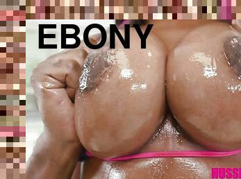 Ebony with big tits and phat ass gets fucked good - Ebony