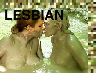 Pervy Lesbians Wants To Make Love In The Swamp Of Dirt