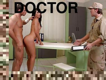Nurse Fucked By Two Guys : Military Hospital Sex Story