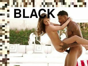 BLACKED 18Yo Girl Schoolgirl Secretly Fucks BIG BLACK MALE STICK While Her