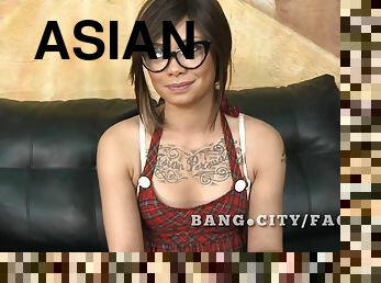 Leilani Vega asian woman vs white cocks
