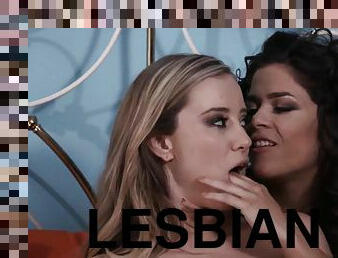 Victoria and Haley - impassioned lesbian sex