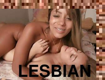 Lesbian Girl Doing Fun on Webcam