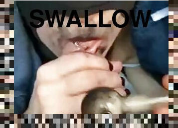 Sexy Tweaker Girl Giving a CRAZY HEAD to a Tweaker with SWALLOW!