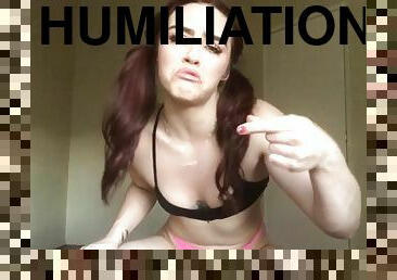 I hate small dicks! sph joi humiliation