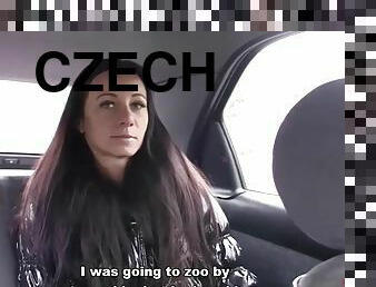 Stop bitch - czech milf fucked on the park bench