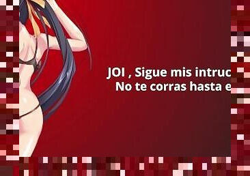 Joi para expertos,  el reto es terminar el video sin correrte , gemidos calientes