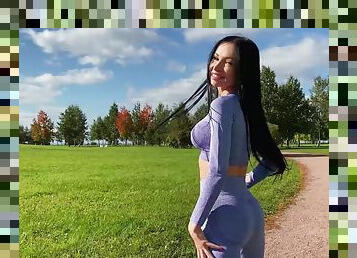 Sexy Jogger Sasha Rose Loves Anal