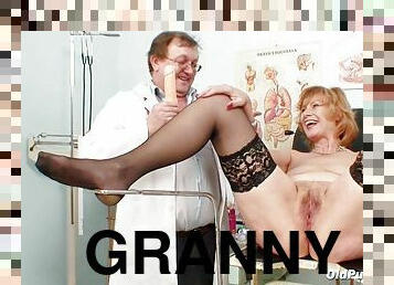 Granny Petra and Her Kinky Gyno Doctor