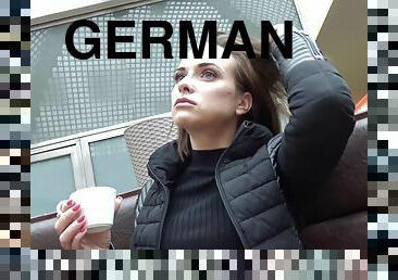 GERMAN SCOUT - FITNESS GIRL TALK TO FUCK AT REAL STREET PICKUP CASTING - Vinna reed