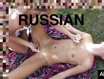 Hot Russian Lesbians Talia Mint and Gina Gerson Fuck Passionately - Gina gerson