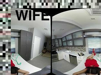 VR my wife's italian friend - Cumshot