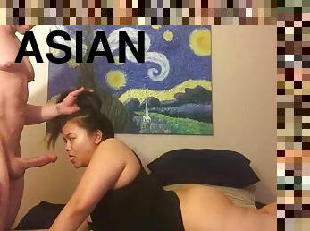 Fucking an Asian bbw