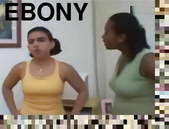 Ebony Georgia pounds white girl Marilyn