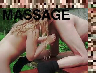 Young toes old language massage hardcore to fuck her mouth before his death