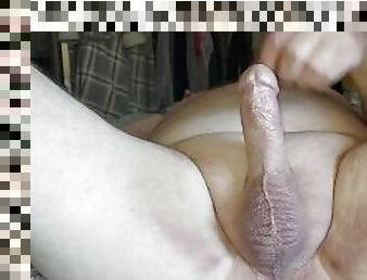 jacking off for cumshot orgasm