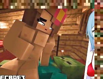 Vtuber Porn React! JENNY'S ODD ADVENTURE - Minecraft