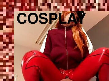 Queening cosplay nippon fucked through pants