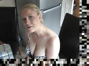 Busty blonde michelleb poses on the cam