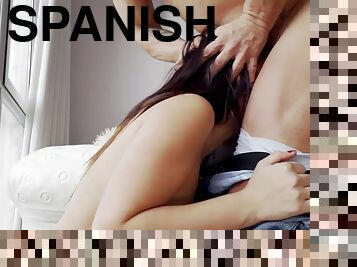 Spanish hottie claudia nacho bavel riding dick