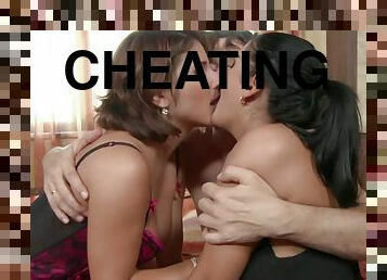 Cheating Milf Bellina Invites Jasmine Black For Anal 3way