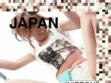 Cute Japanese Girl Wears A Vibrator