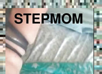 My stepmom and her friend wanted a young cock