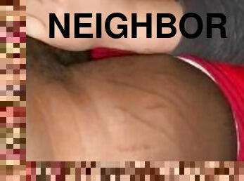 Nasty neighborhood sucks my dick at the park