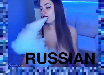 Russian curvy brunette 2