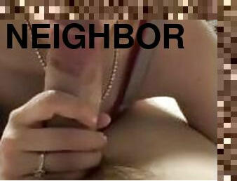 neighbors wife saw me watching her undress an came over to confront me pt.6