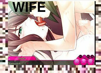The fall of another mans wife.Animation. English Sayoko 1