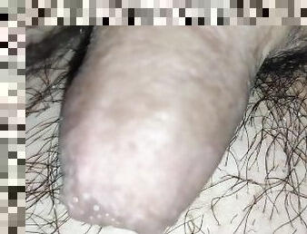 Micro penis in the shower