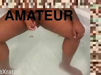 SMALL DICK!!!! Cumming In Tub!!!