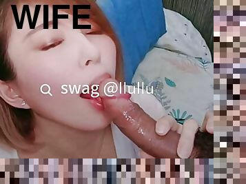 Cum in hot wife llullu mouth on livestream. SWAG.live
