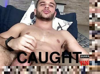 Guys caught on camera showing their cocks, asses, kissing and sucking each other - Vincent and Vitor