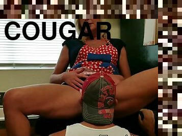 Everybody needs a horny cougar like this one at home