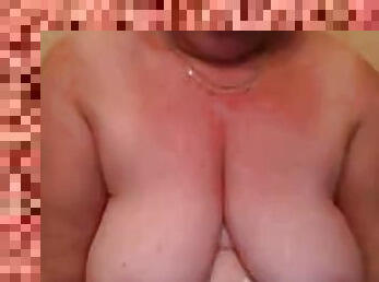 Granny saggy tits cam show