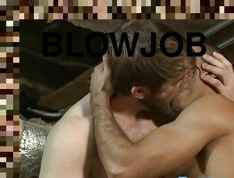 Bottom hunk Colby Keller anal plowed by daddy Sami Damo