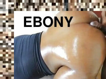Ebony stepmom taking backshots from stepson bbc