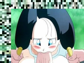 Kame Paradise 3 MultiverSex Uncensored - Videl Learn How To Give Head by Foxie2K