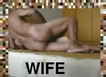 Wife husband satisfy grandpa