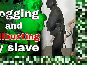 Straitjacket Femdom Ballbusting CBT Flogging Chastity Cage Torture Pain Mistress Dominatrix FLR Whipping Cane Punishment