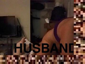 Husbands big cock made me orgasm multiple times. Moaning