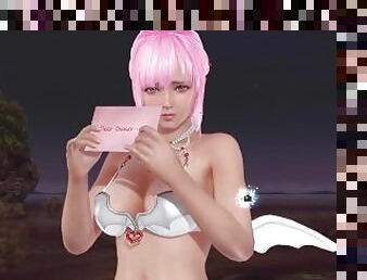 Dead or Alive Xtreme Venus Vacation Fiona Valentine's Day Pose Cards Fanservice Appreciation