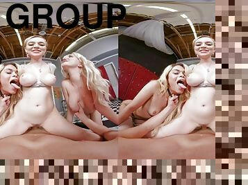 büyük-göğüsler, güzellik, grup-sex, bakış-açısı, sarışın, 3d, kıç-butt, kadın-kovboy, gerçeklik