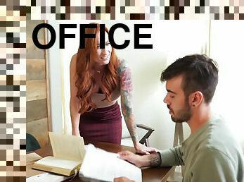 Friend Hot Mom Fucked By Step Son Owner At Office Cabin P1