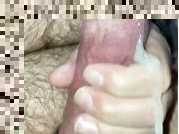 Close up cum control fail!! I couldn’t hold back after a long edging session