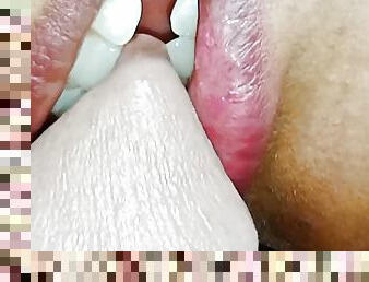EATING COCK COCK BITE SUCKING AND EATINH A BLACK COCK