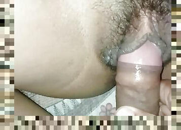Brother-in-law poured water in sister-in-law&#039;s pussy(Part-1 from front)